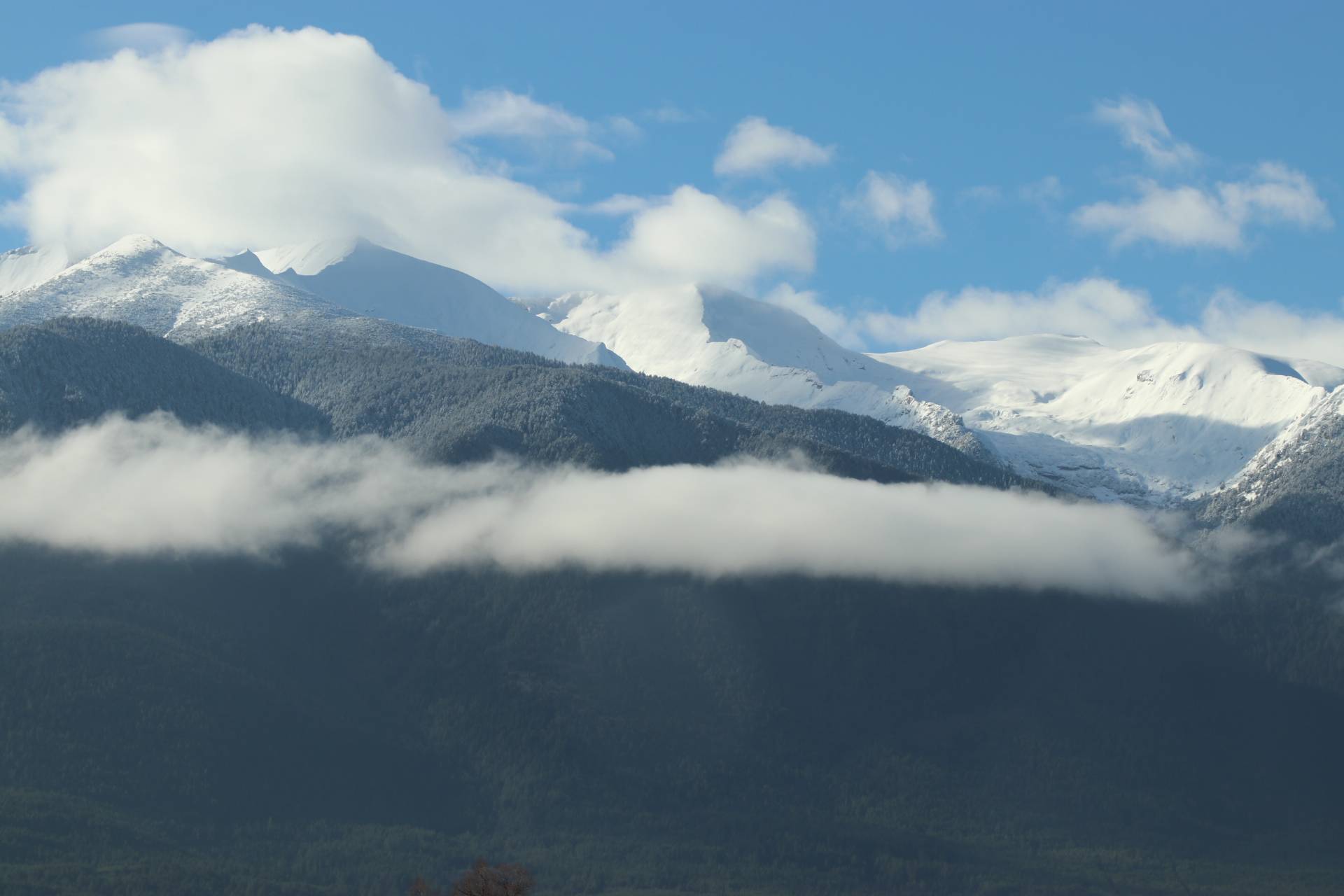 Слънчево зимно време